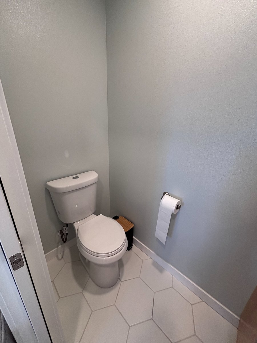 Downstairs half bathroom