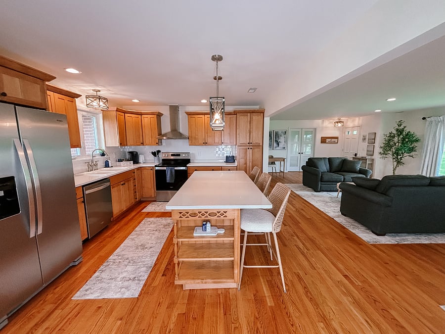 Kitchen + Main Living Area
