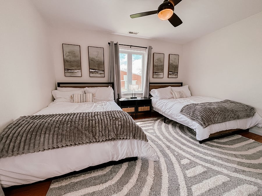 Bedroom 3 (Two Double Beds)