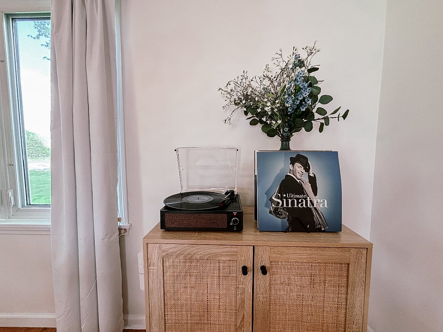 Enjoy some tunes on the record player during your stay! 