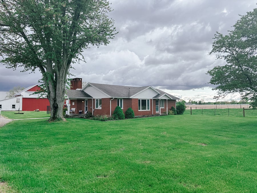 Exterior View of the Home