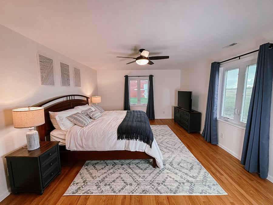 Primary Bedroom with King Bed