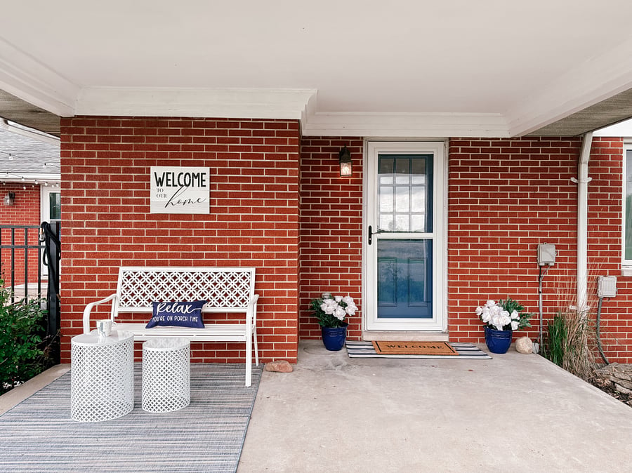 Enjoy your morning coffee on the porch while you take in the surrounding countryside! 