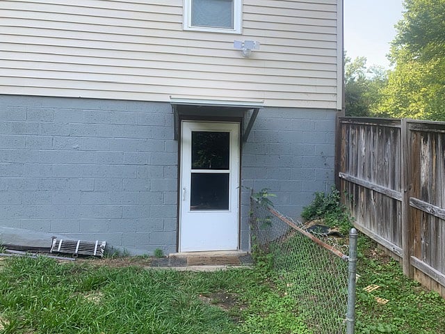 Private entrance