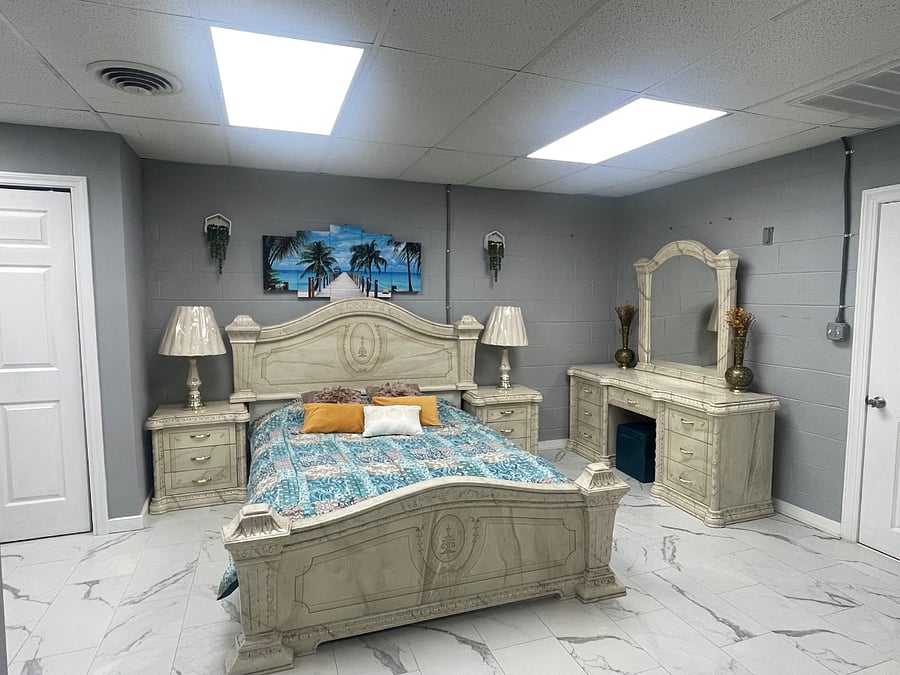 The bedroom