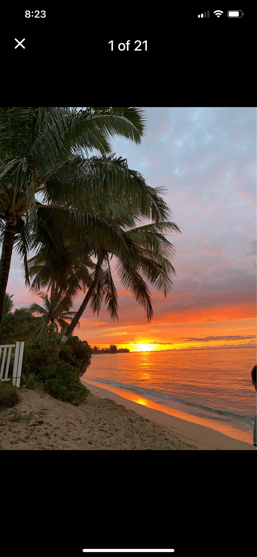 50 yards to private, neighborhood beach entrance.