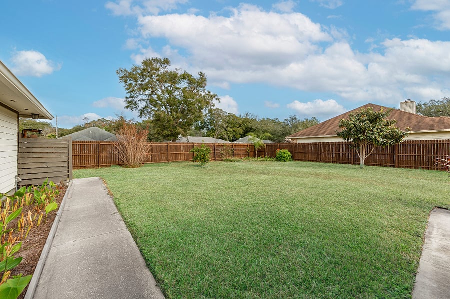 Tenant access to garden.