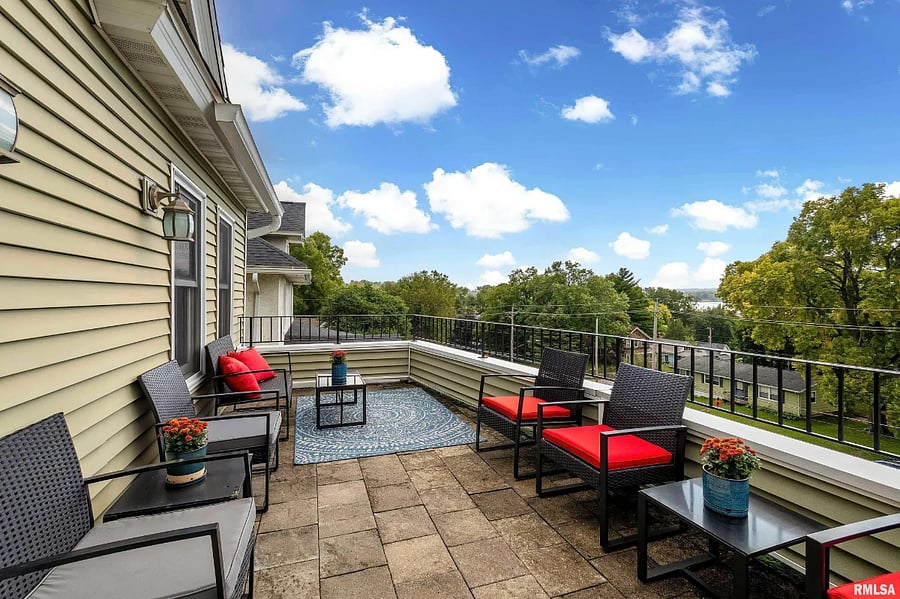 Second-Floor Veranda