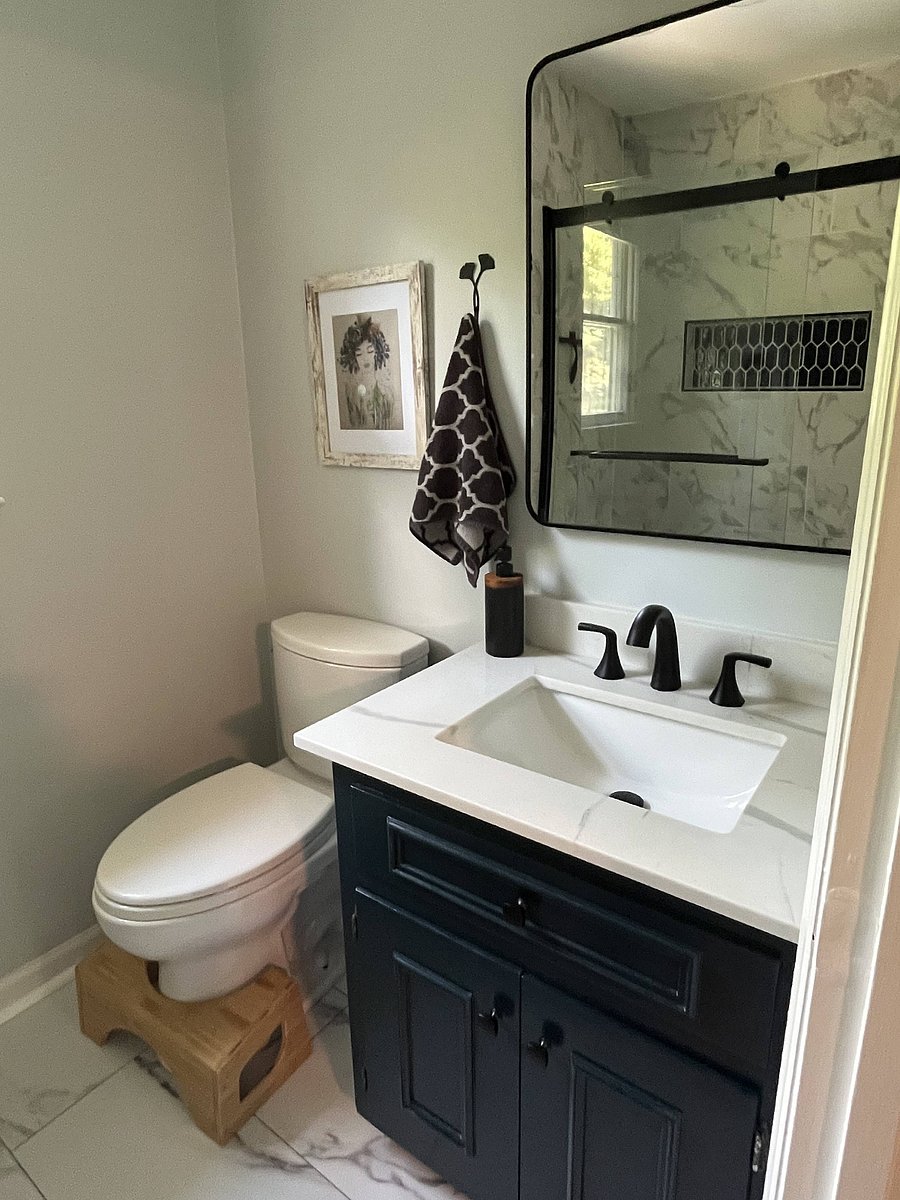 Master bathroom