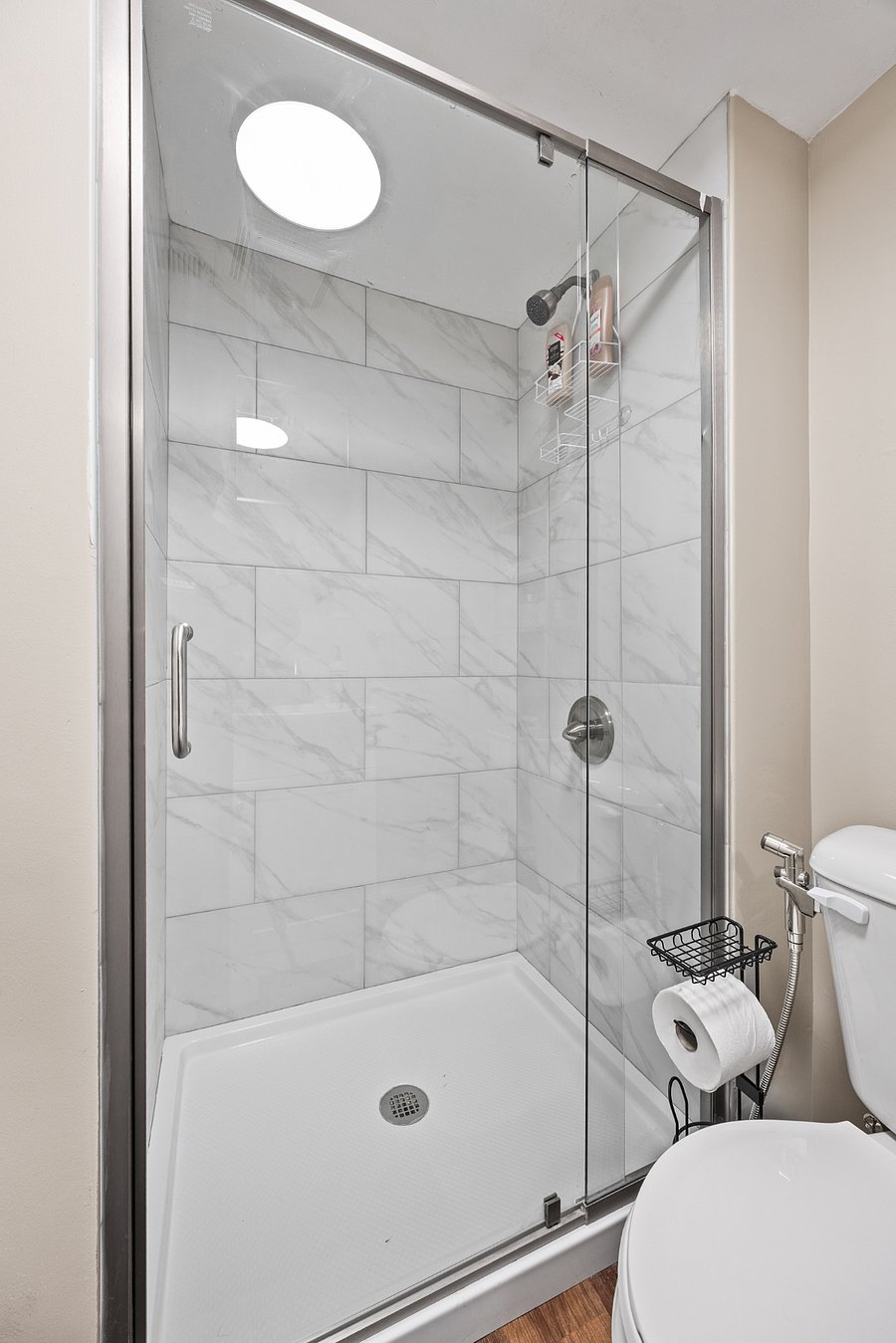 stand in shower