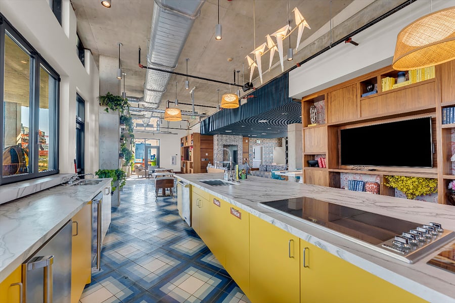 Indoor Rooftop Access