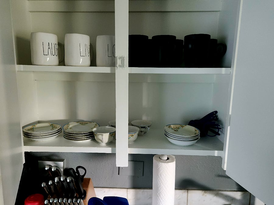 Plates and glasses