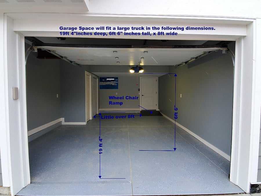 Garage dimensions