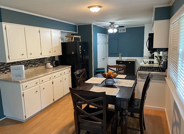 Large open kitchen.