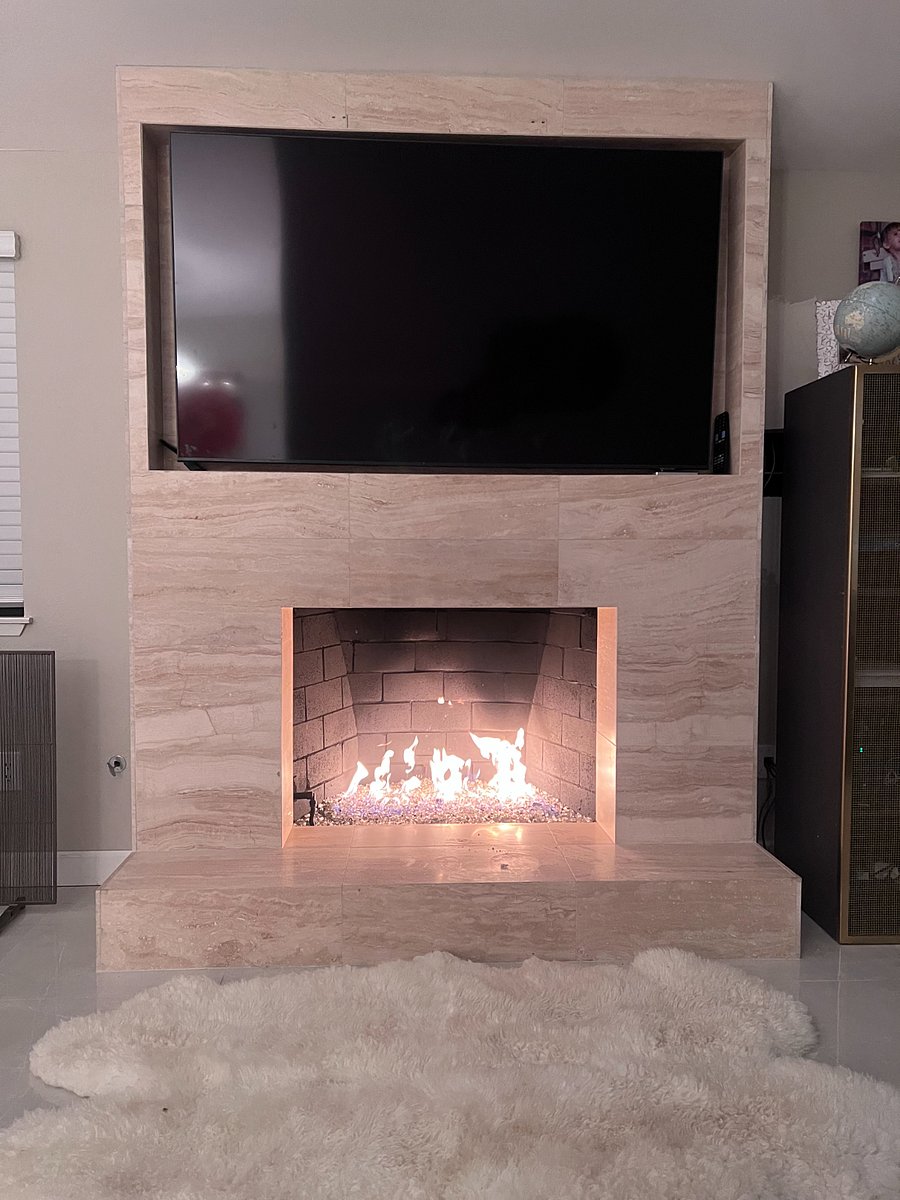 Relax in style with your own 70 OLED Smart TV and the warmth of a gas fireplaceperfect for movie nights or a quiet evening in.