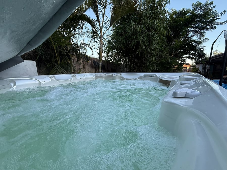 Brand NEW $20,000 saltwater spa awaits