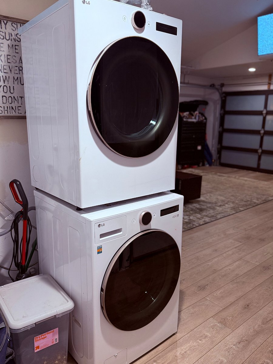 High end front loading washer and dryer