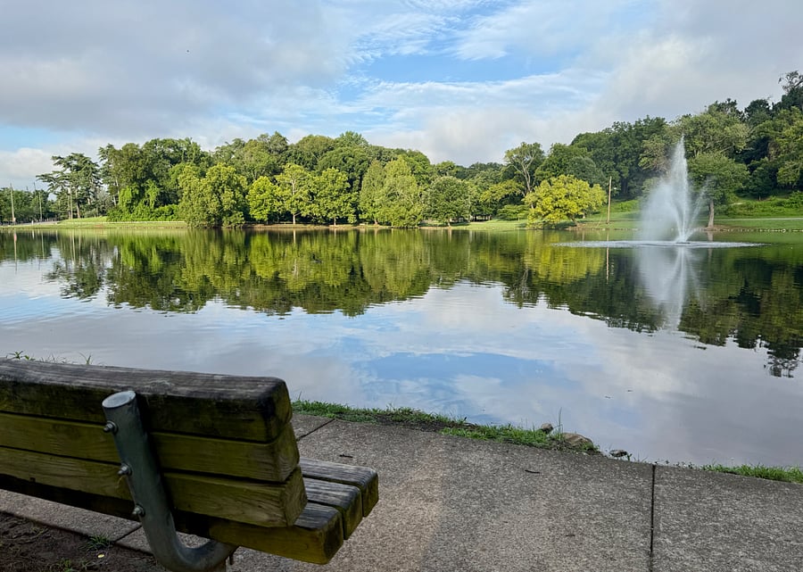 Essentially an extension of your backyard - Shelby Park - one of Nashville's most active parks with a Nature center, trails, sport fields, golf, frisbee golf and more.