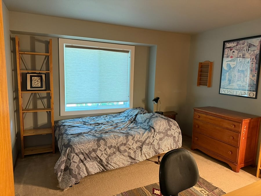 east facing guest bedroom

