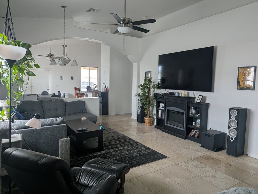Living room (shared space)