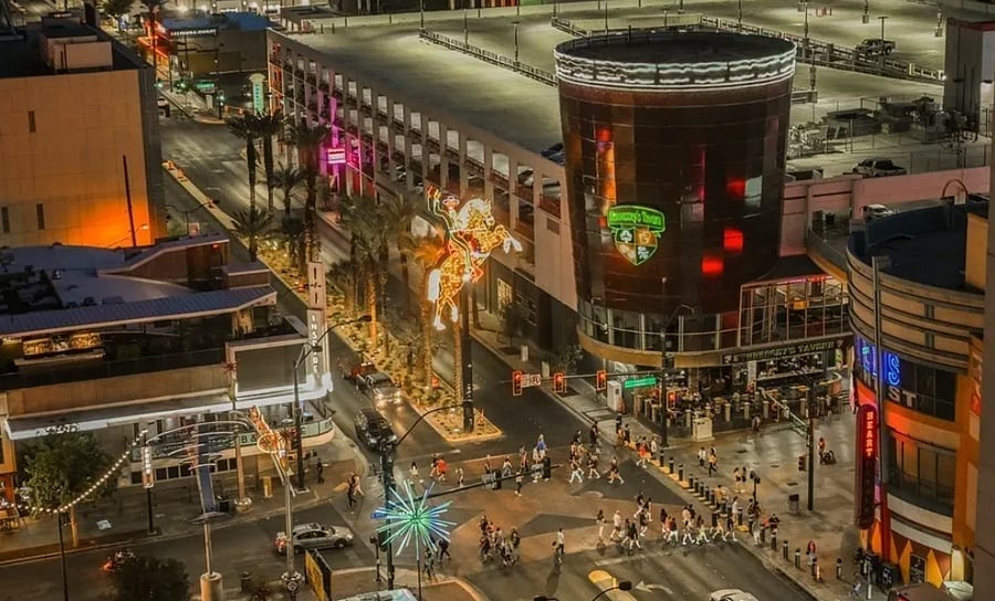 Walk to Fremont Street