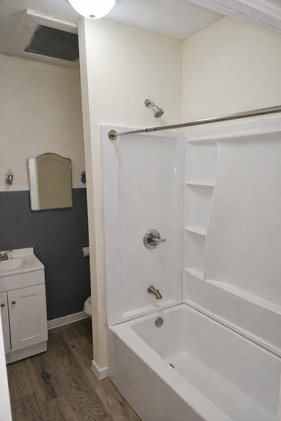 Newly renovated bathroom
