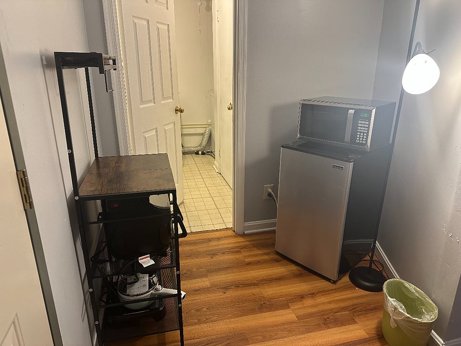 Fridge, and Laundry Room