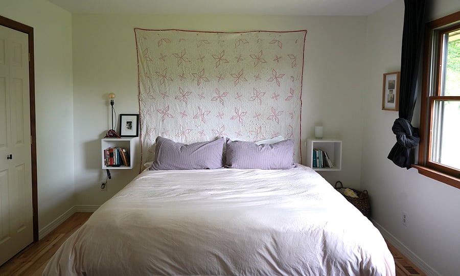 Bedroom #3 with King Bed and en-suite bathroom.