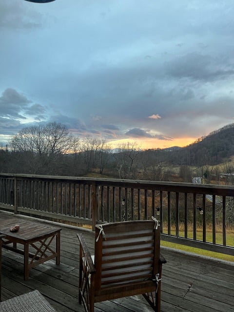 Winter View From the front porch