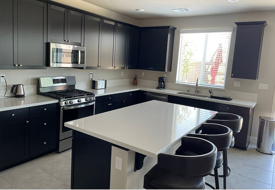 Fully stock kitchen
