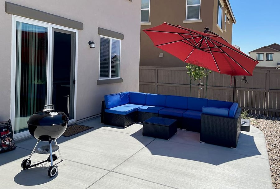 Patio/BBQ area