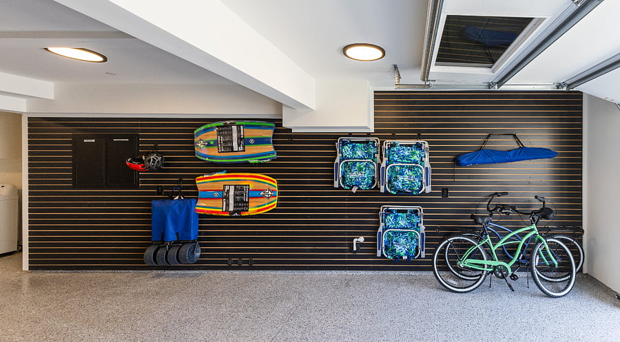 "Toys" in garage for your use: two beach cruisers, boogie boards, beach chairs, umbrella and a beach wagon