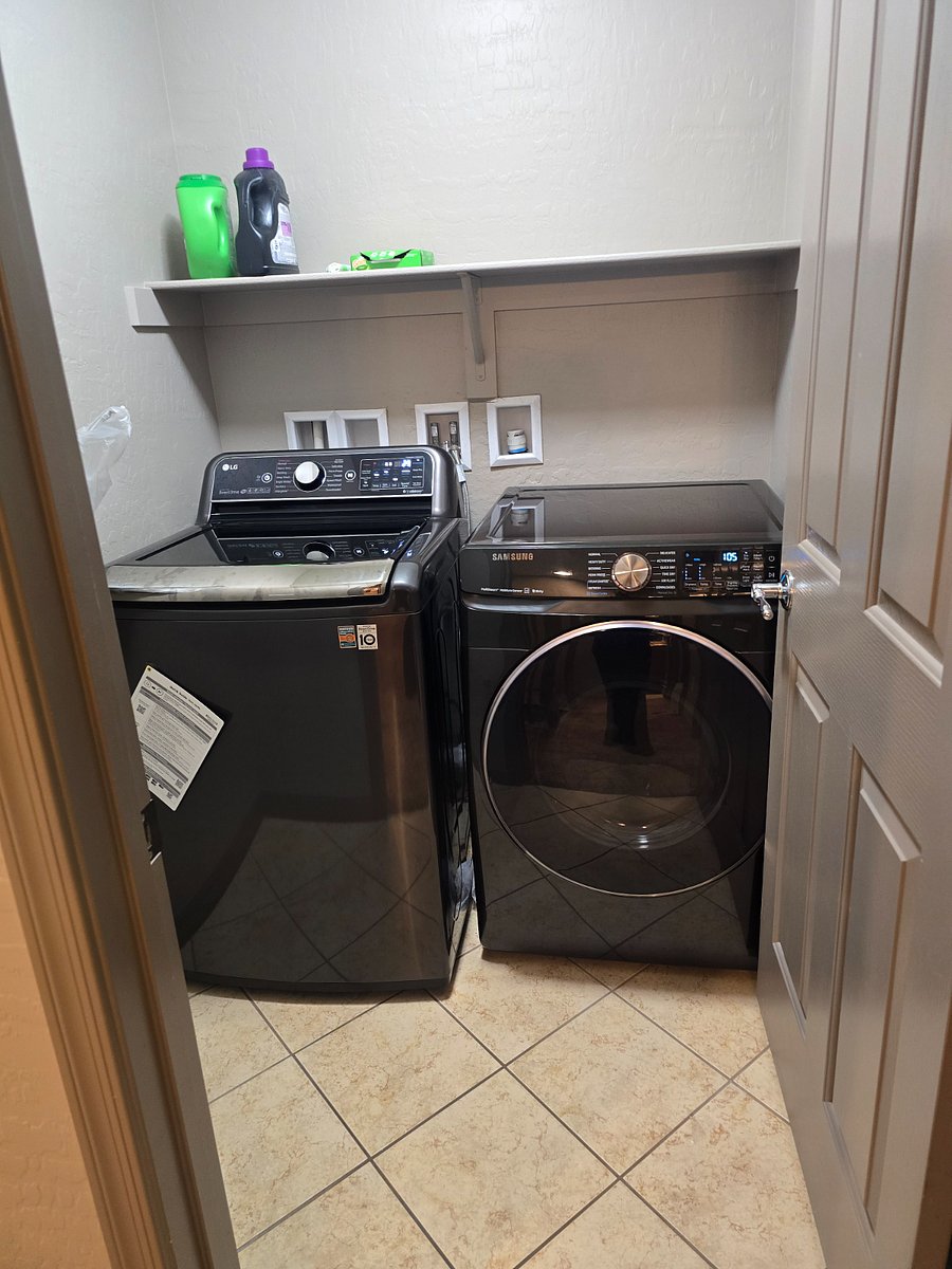 Washer and dryer 