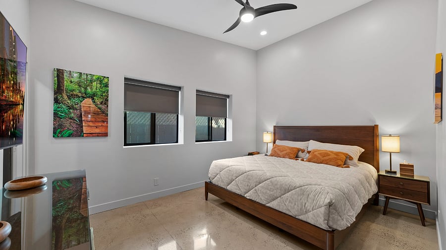 Master bedroom #3 with King Sized Bed