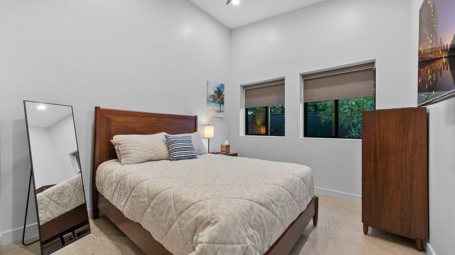 Bedroom #1 with Queen Sized Bed