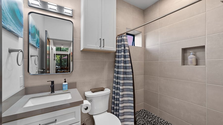 Bathroom #1 with Walk In Shower