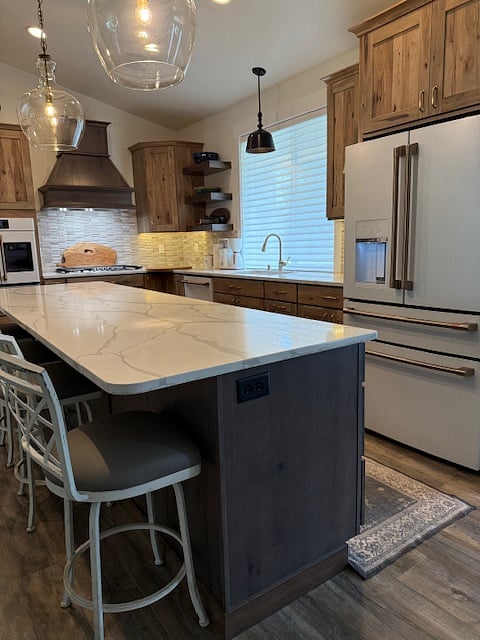 Well equipped kitchen 