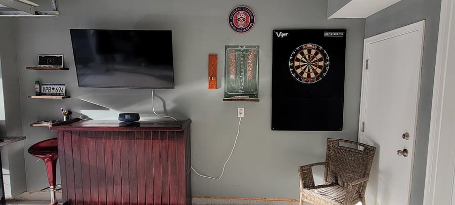 Dart Board and Social Area 