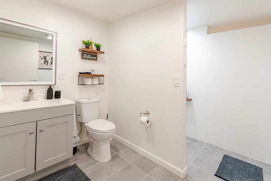 Bathroom attached to bedroom 1