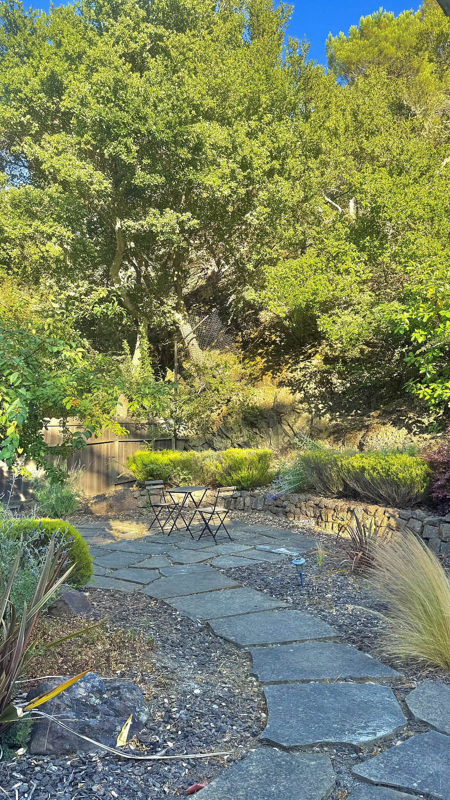 Outside seating area