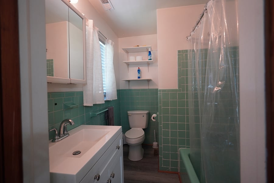 Bathroom in master