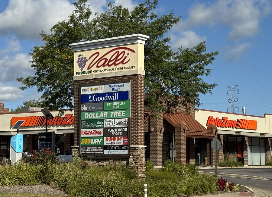 Grocery shopping and other convenient stores are an easy walk or short drive to the west