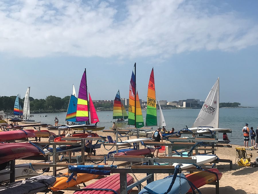 The Dempster Beach features Boat Rentals - several types are available.