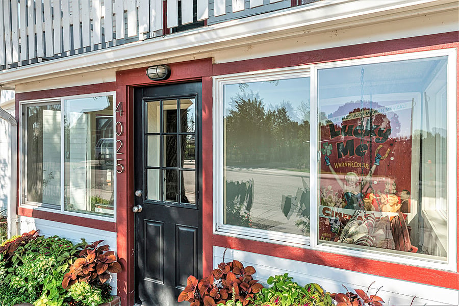 enclosed front porch