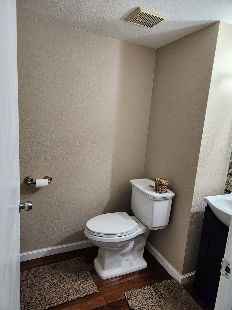 Half bathroom on the first floor.