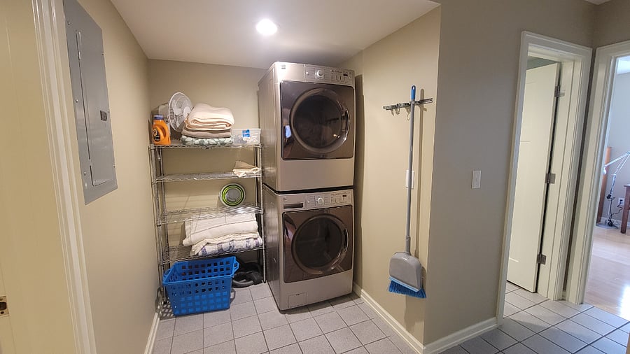 washer and dryer