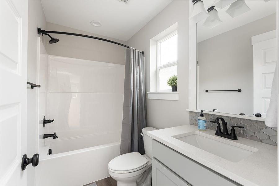 Upstairs bathroom