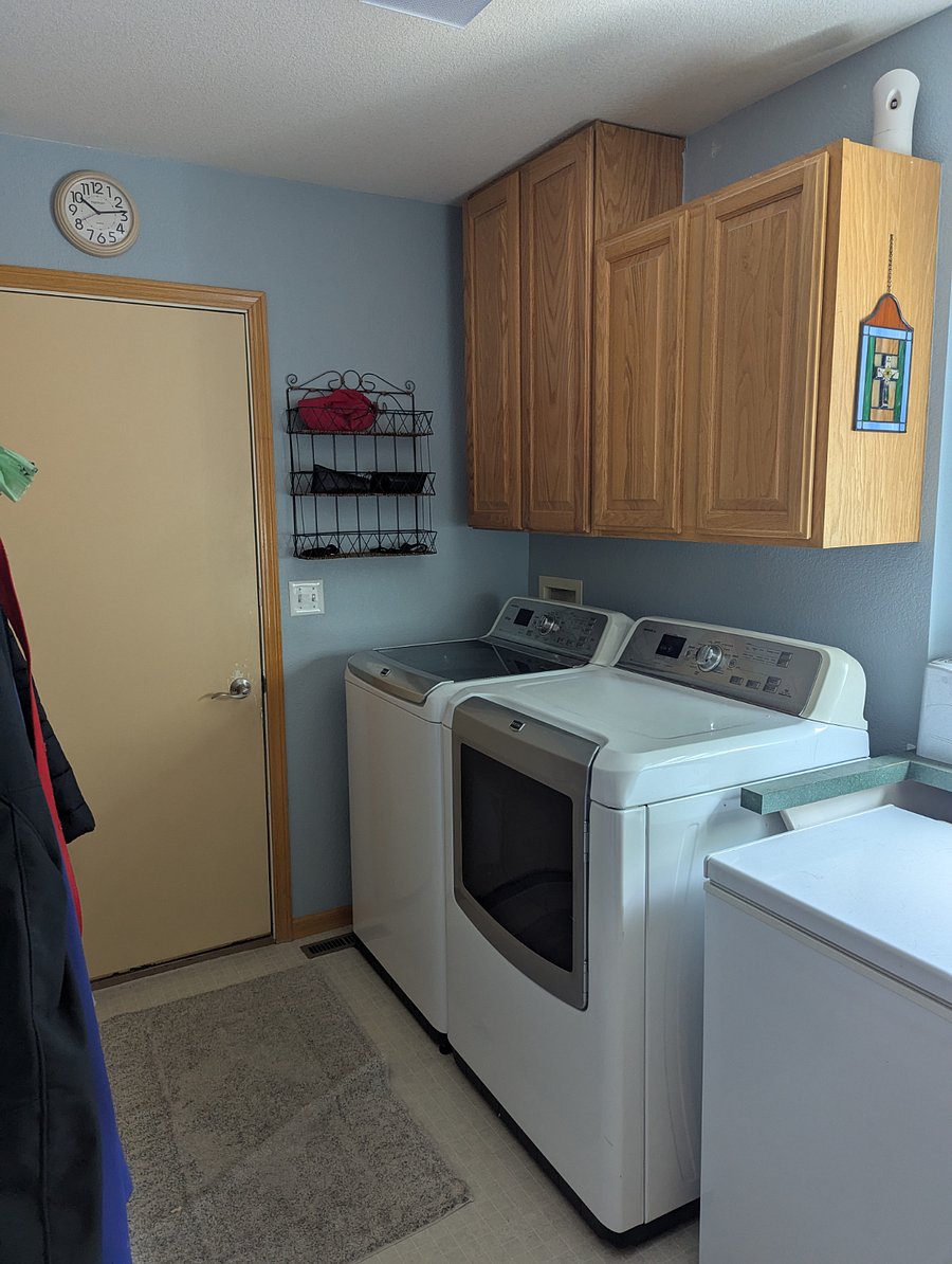 Shared laundry room