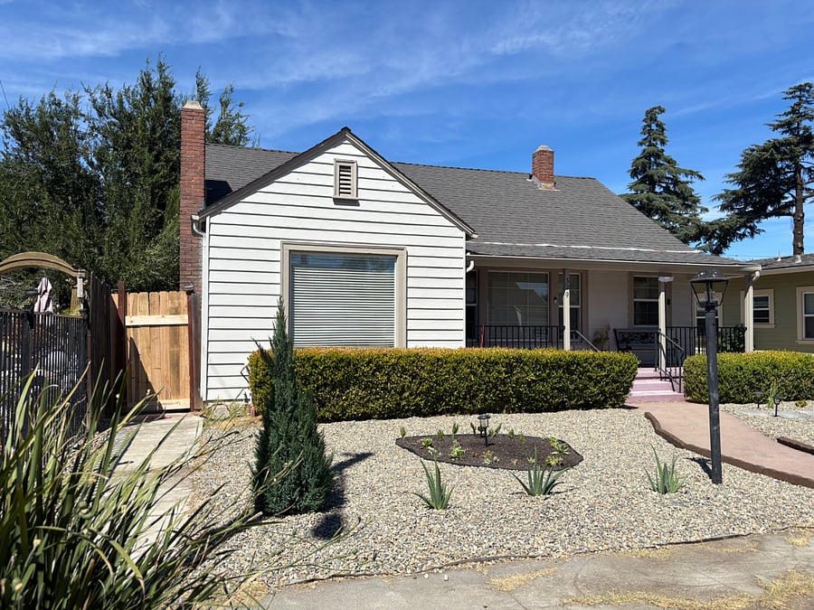 Exterior front house 