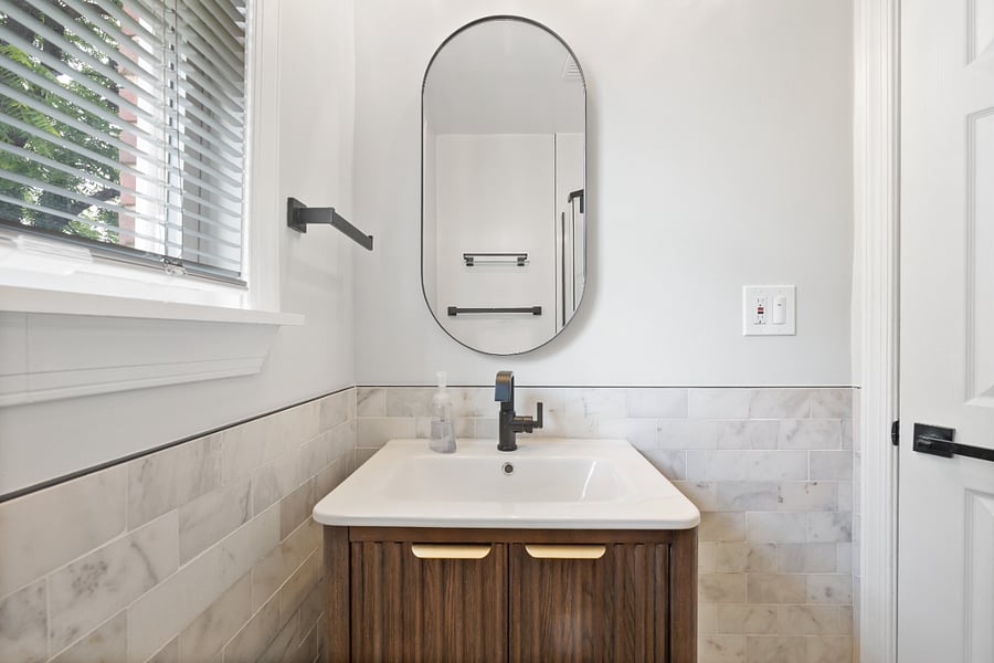 main level full bath